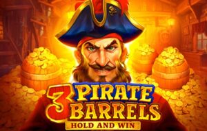 3 Pirate Barrels Hold and Win