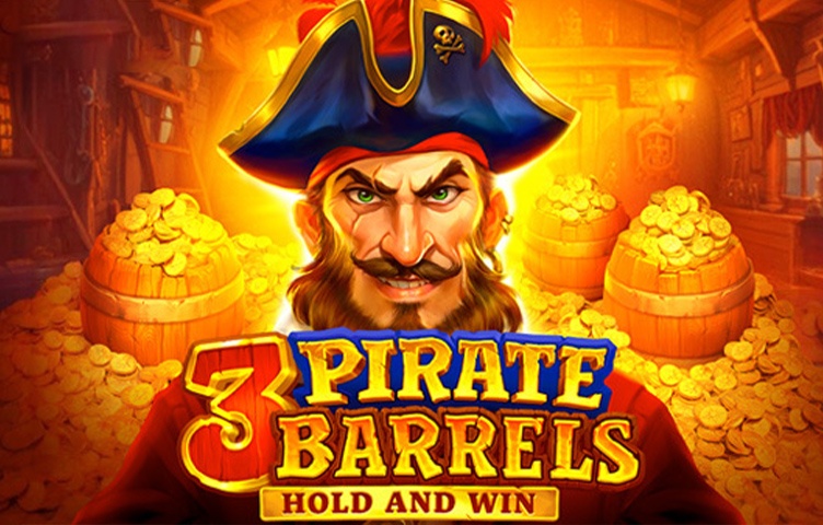 3 Pirate Barrels Hold and Win